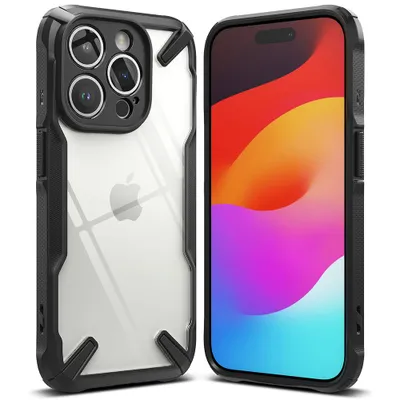 Obrázok produktu pre Ringke Fusion X - Ochranný kryt pre iPhone 15 Pro - Čierne