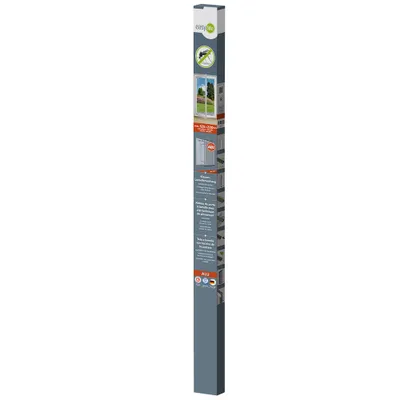 Produktbild von IS-Alu-Klemm-Lamellenvorhang Fiberglas 125 x 220 cm anthrazitgrau proLINE