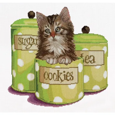 Obrázok produktu pre Krížiková súprava Thea Governor "Cookie Time Aida", počítaná, 31 x 30