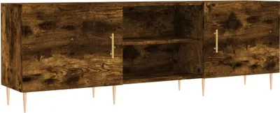 Produktbild von vidaXL TV-Schrank Räuchereiche 150x30x50 cm Holzwerkstoff