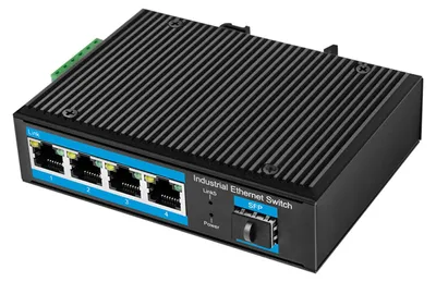 Produktbild von LogiLink NS204, Unmanaged, Gigabit Ethernet (10/100/1000), Vollduplex, Wandmontage