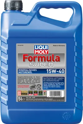 Produktbild von Liqui Moly Motoröl Formula Super 15W-40 Ganzjahresöl 5 L