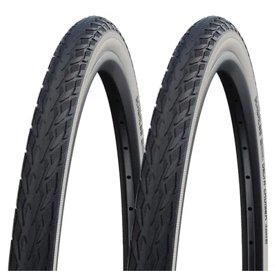 Produktbild von Schwalbe Delta Cruiser Drahtreifen, 26x1 3/8", 650 x 35A, Black/Whitewall, lose