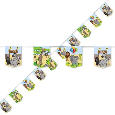 Produktbild von Zoo Wimpelkette