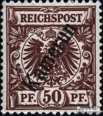 Produktbild von Briefmarken Kamerun (Dt. Kolonie) 1897 Mi 6  mit Falz Aufdruckausgabe