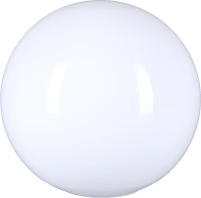 Produktbild von Kugelglas Ersatzglas Lampenglas weiß glänzend Ø 150mm Leuchtenglas