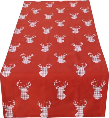 Produktbild von Boltze Gruppe Kitzbühl Tischläufer rot 140x40cm (1 Stück)