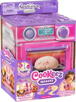 Produktbild von Cookeez Makery – Ofen-Spielset (Kuchen Zimt/Pink)