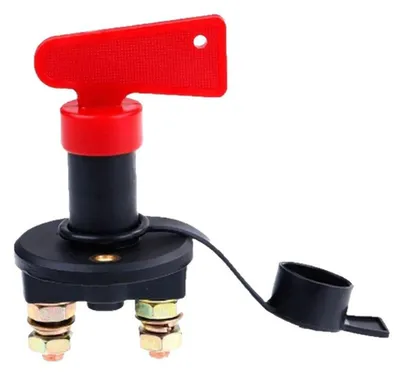 Productafbeelding van Accuschakelaar, 12 V/24 V, Hoofdschakelaar, Voor Auto en Boot