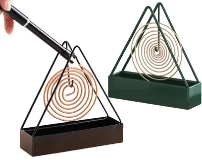 Mückenspiralhalter, tragbar, für Camping & Reisen, 2er-Pack