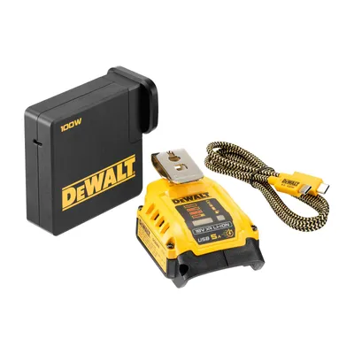 Obrázok produktu pre DeWALT DCB094K-QW, Nabíjačka batérií, DeWalt, Čierna, Žltá