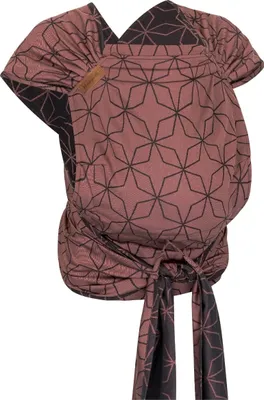Produktbild von HOPPEDIZ Babytrage Hop-Tye Advanced ab Geburt (2,5 - 20 kg) - Halfbuckle mit Tuchträger Malmö rose