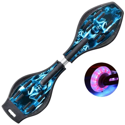 Produktbild von Waveboard für Kinder - Selbstfahrendes Skateboard - Doppel-Deck - Wendige Räder