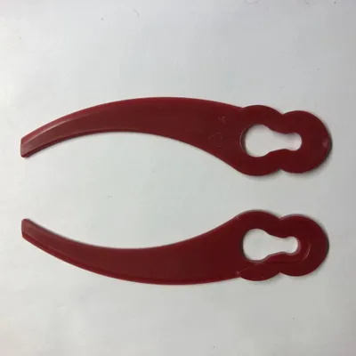 Obrázok produktu pre Replacement blades for 967393 and 889631 grass trimmer, curved, plastic, 20 pieces