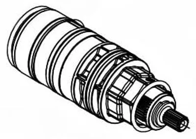 Produktbild von HSK Ersatz-Thermostatkartusche für Art.Nr. 1100146