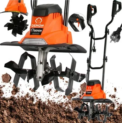 Produktbild von Elektro Motorhacke 1500W Arbeitsbreite 360 mm Bodenhacke Bodenfräse Selbstantrieb Gartenfräse Kultivator