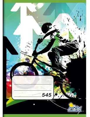 Produktbild von Notes Bohemia Se?it A5 545 Notes, ?tvere?kovaný, 40 list?