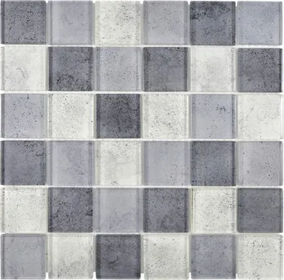 Produktbild von Glasmosaik XCM Moon24 29,8x29,8 cm Grau