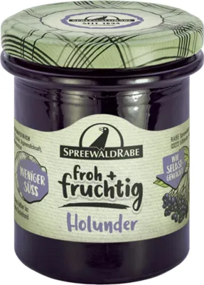 Produktbild von Holunder Fruchtaufstrich von Spreewald-Rabe (225 g)
