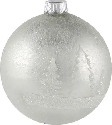 Produktbild von Kaheku Baumkugel Obis matt silber 8 cm Ø 633300897