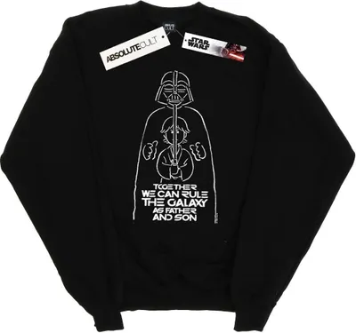 Produktbild von Star Wars - "Rule The Galaxy" Sweatshirt für Herren BI45954 (XL) (Schwarz)