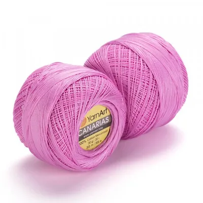 Produktbild von Yarn Art Canarias 6319 Pink Häkelgarn