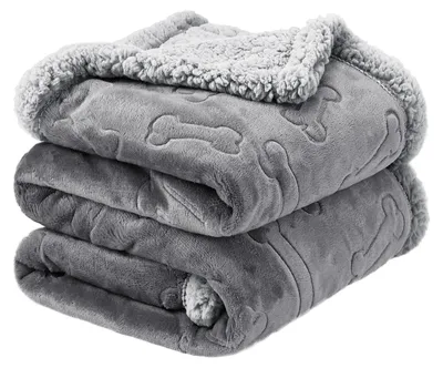 Immagine prodotto di Elzusha - Coperta impermeabile per cani, 127 x 100 cm, utilizzabile da entrambi i lati e lavabile