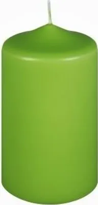 Produktbild von Premium Stumpenkerzen Apfelgrün 120 x 70 mm, 1 Stück