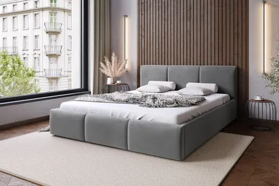 Obrázek produktu pro Postel MATTEO 180x200 šedá