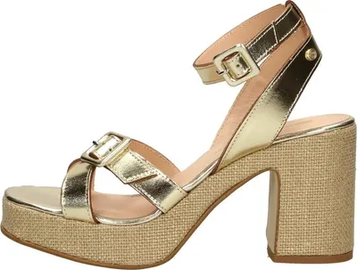Produktbild von Fred De la Bretoniere FRS1445 Sandalen Hak - goudkleur - Maat 40