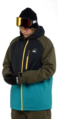 Produktbild von Horsefeathers Crown Jacke, Dunkeloliv/Fliesenblau, Konfektionsgröße XS