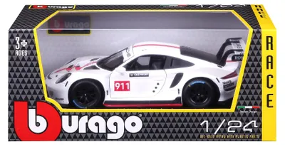 Immagine prodotto di BBURAGO Porsche 911 RSR GT Supercar modello preassemblato 1:24