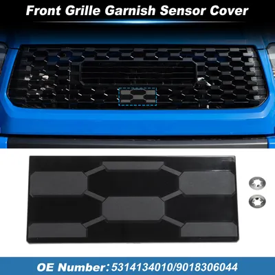 Produktbild von Front Grille Garnish Radar Sensor Abdeckung Für Toyota Tundra TRD PRO 2018 2019 2020 2021 Grill TSS Sensor Cover Trim Nr. 5314134010/9018306044