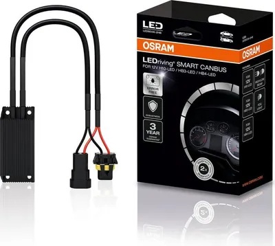 Obrázok produktu pre 2 OSRAM LEDriving SMART CANBUS Zubehör LED Retrofit H10 HB3 HB4 LED