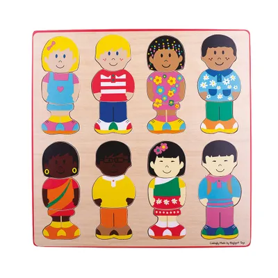 Obrázek produktu pro Bigjigs Toys Vkládací puzzle kamarádi
