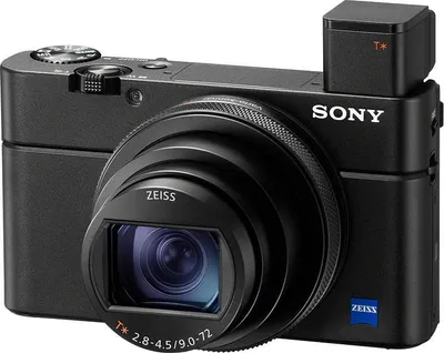 Produktbild von Sony DSC-RX100M7, 20,1 MP, 5472 x 3648 Pixel, CMOS, 8x, Full HD, Schwarz