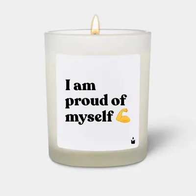 Produktbild von ChattyCandles Duftkerze Flowery I am proud of myself