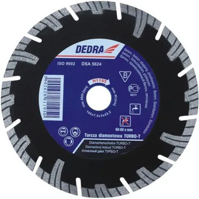 Produktbild von Turbo-T Diamant-Trennscheibe 115 mm/22,2