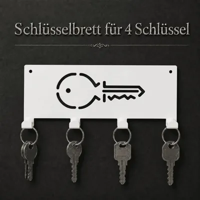 Produktbild von Schlüsselbrett Schlüsselkasten Schlüsselleiste Schlüsselboard Schlüsselhalter