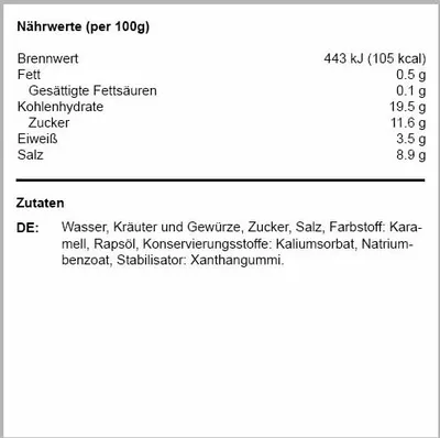 Produktbild von Faja Lobi Bami trafasie Flasche 1 Liter