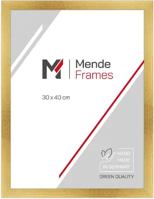 Produktbild von MendeFrames H430-030-020-020K-00 Holzrahmen Klassik Gold 20x20 cm