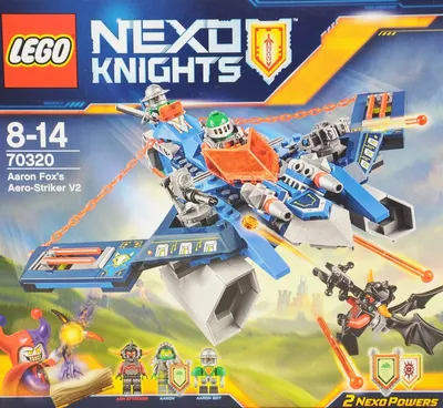 Produktbild von LEGO® Nexo Knights Aaron Fox's Aero-Flieger V2, 70320