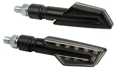 Produktbild von Lampa Cyclon Motorradblinker 12V LED zugelassene weiße Linse orangenes Licht