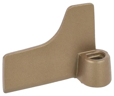 Produktbild von vhbw Knethaken kompatibel mit Panasonic SD-ZB2502, SD-ZB2502WXE, SD-ZB2512 Brotbackautomat - Rührhaken, 6,7 x 5 cm, Aluminiumlegierung Grau