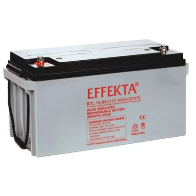 A close-up studio shot of a battery.