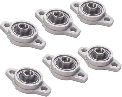 Immagine prodotto di Blocco cuscinetto per stampanti 3D - Flangia da 8 mm - Lega di zinco - Cuscinetto a sfere
