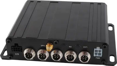 Produktbild von 4-Kanal-Video-Splitter DC12V 24V 1080P GPS-Fahrspur-Wiedergabe Parkkamera-Steuerbox für LKW Bus Boot Keine Speicherkarte