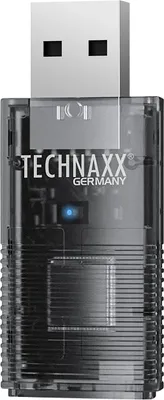 Produktbild von Technaxx TX-346, Verkabelt & Kabellos, USB, WLAN, Schwarz