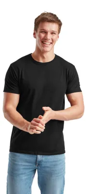 Produktbild von Fruit Of The Loom Iconic 150 T T-Shirt Schwarz