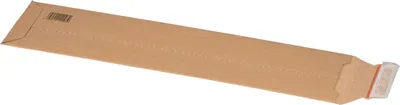 Produktbild von 200 x Versandtasche Versandverpackung aus Wellpappe 140x590x50mm KFZ mit Selbstklebeverschluss & Aufreißfaden